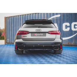 Диффузор заднего бампера на Audi RS6 C8 / RS7 C8